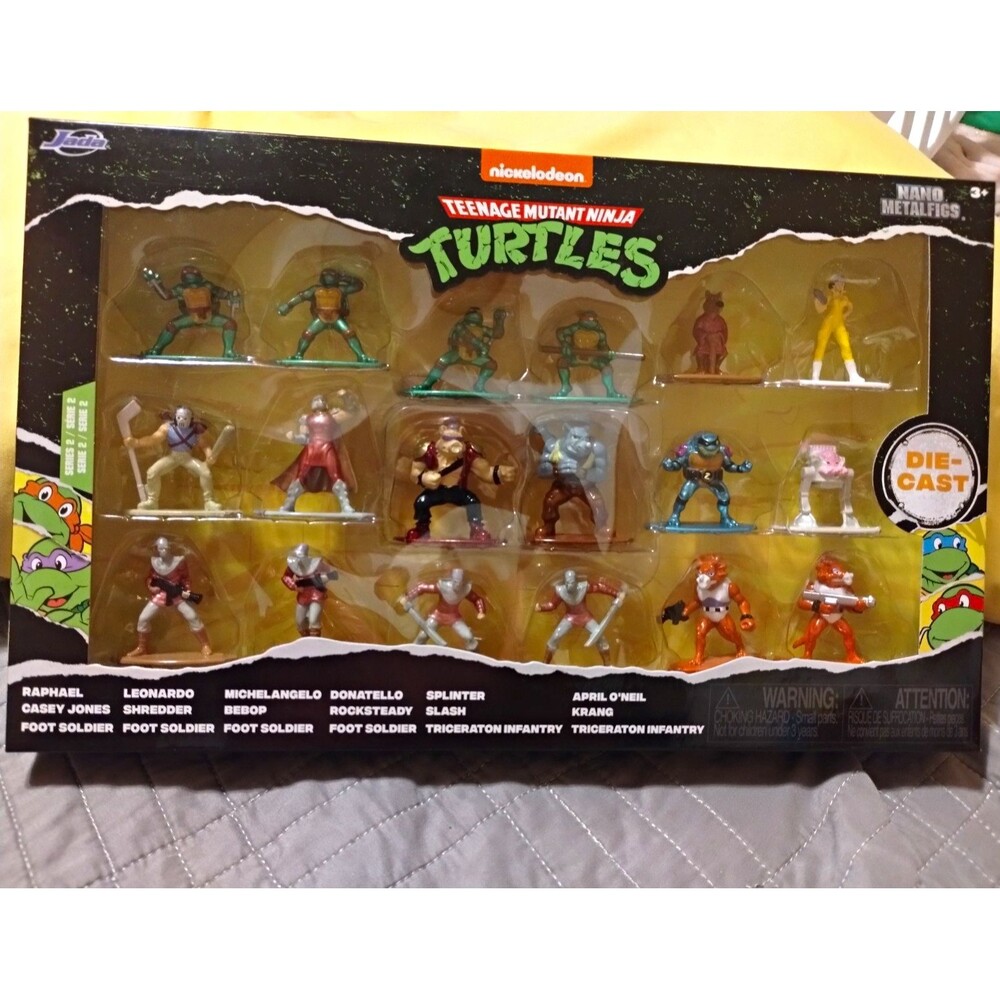 Jada TMNT Nano Metalfigs Series Box Set 18 Pack Die-Cast Figures New